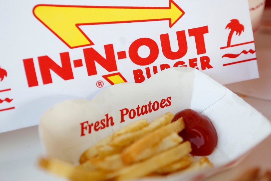 In-N-Out Fries, Ketchup