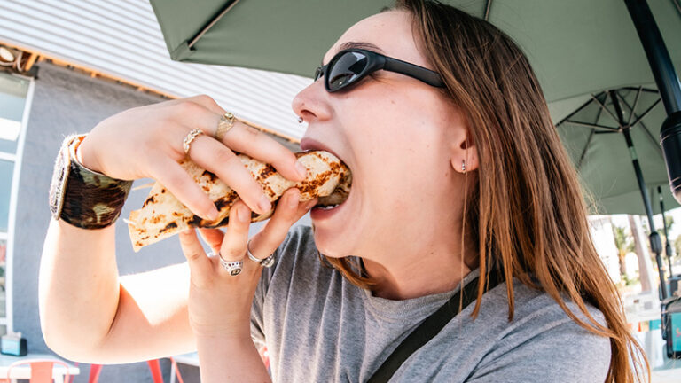 burrito lady