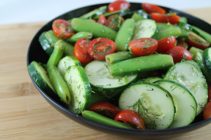 Cool down this summer with a refreshing cucumber dill salad - SavorNation