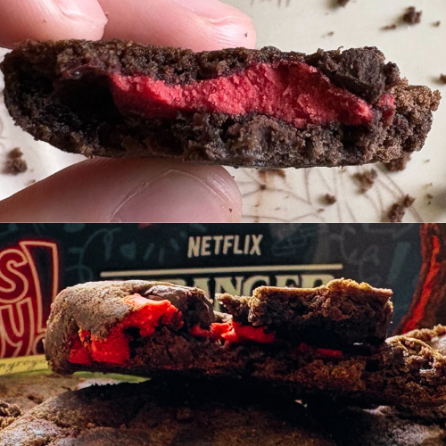 stranger things chips ahoy cookies