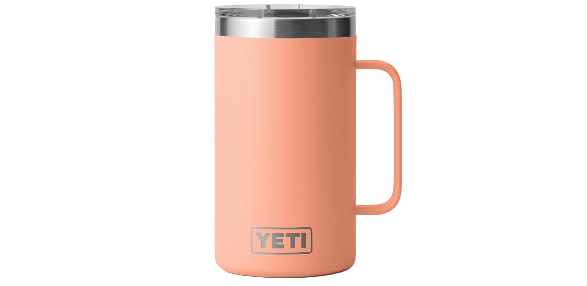 YETI Rambler 24 oz Mug, Vacuum Insulated, Stainless Steel with MagSlider Lid