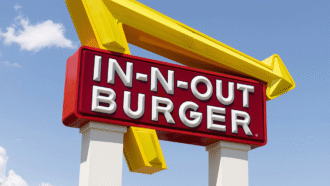 In-N-Out Burger sign