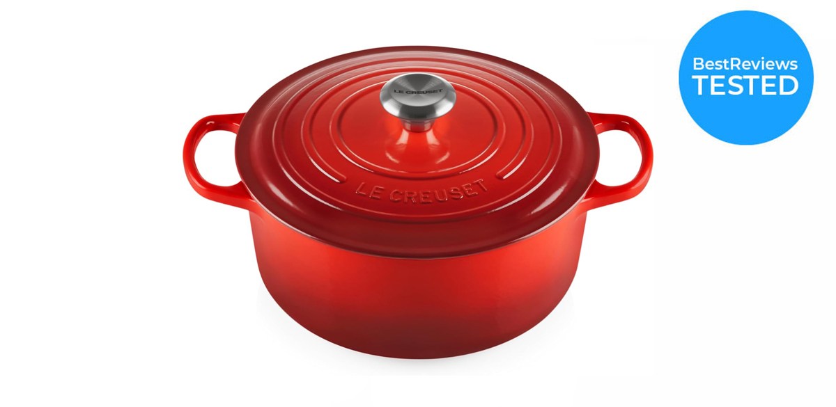  Le Creuset Enameled Cast-Iron Signature Round Dutch Oven