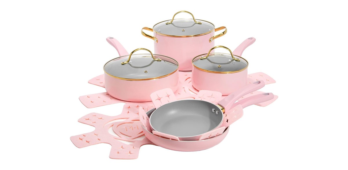 Paris Hilton Epic Nonstick Pots and Pans Set