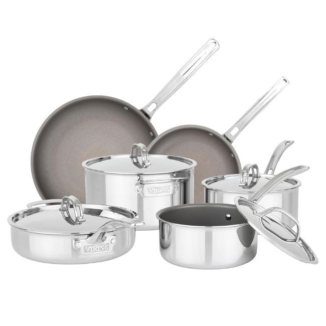 Viking PureGlide Pro 3-Ply Nonstick 10 Piece Cookware Set