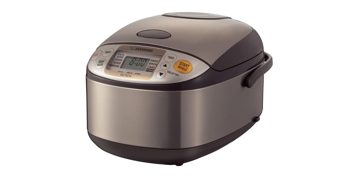 Zojirushi NS-TSC10 5-1/2-Cup (Uncooked) Micom Rice Cooker and Warmer
