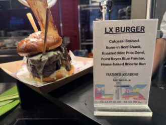 Super Bowl food at Levi's Stadium