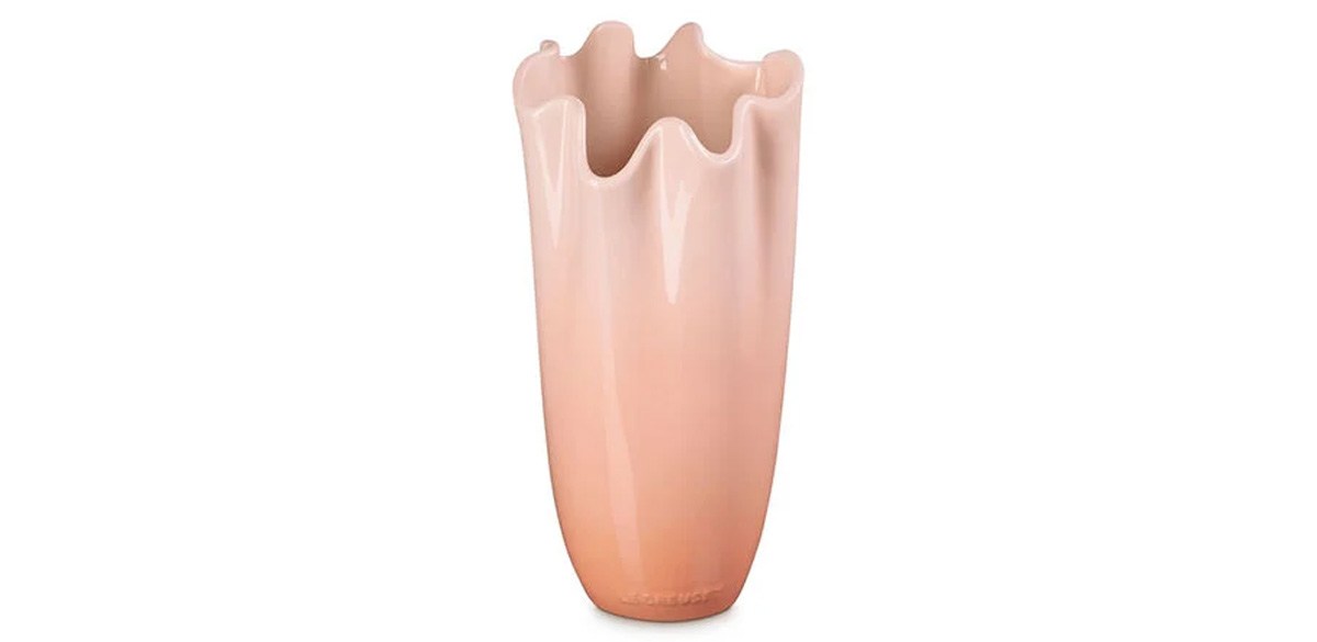 Le Creuset Iris Collection Ruffle Vase