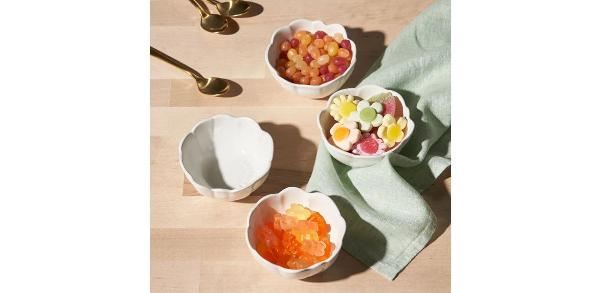 Le Creuset Petal Mini Bowls, Set of 4