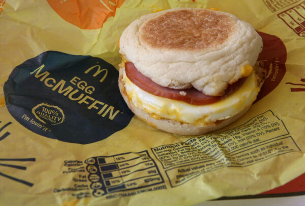 egg mcmuffin