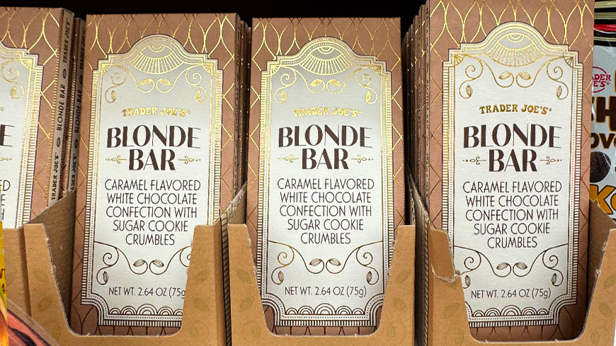 Trader Joe's Blonde Bar