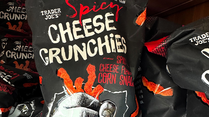 Trader Joe's Spicy Cheese Crunchies