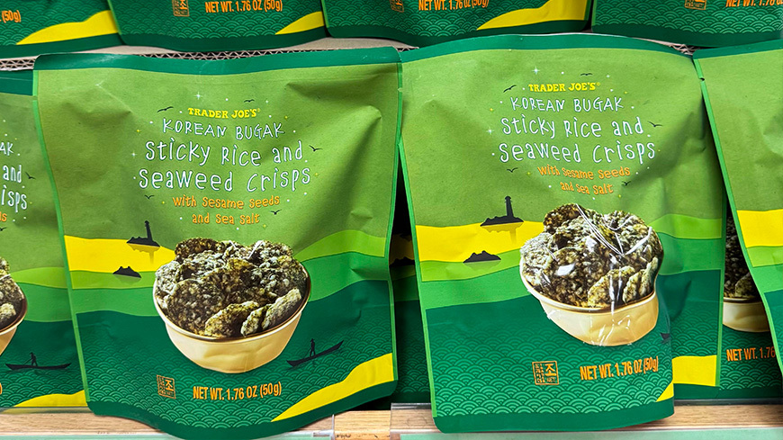 Trader Joe's Korean Bulgogi Sticky Seaweed