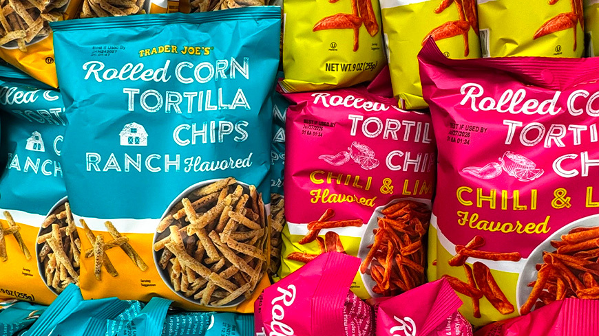 Trader Joe's rolled corn tortilla chips
