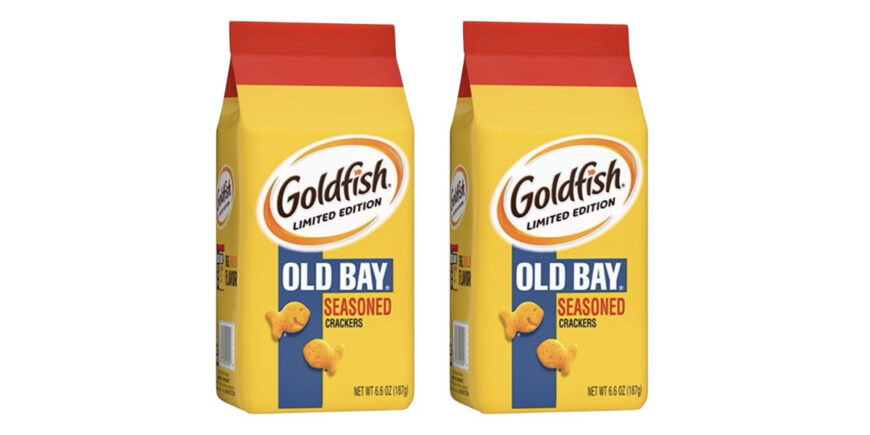 Old Bay goldfish crackers