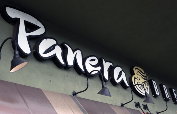 Panera Bread signage at LA location