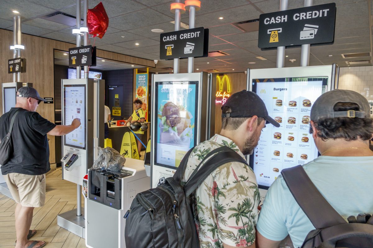 Customers McDonald's Miami