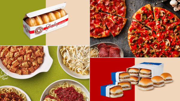 Tax Day food deals donuts, pizza, pasta, burgers