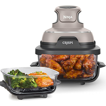 Ninja Crispi 4-in-1 portable glass container air fryer