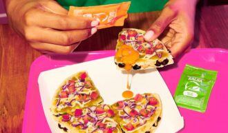 Cantina Chicken Mexican Pizza at Taco Bell