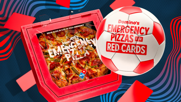 Domino's emergency pizza for red card at World Cup