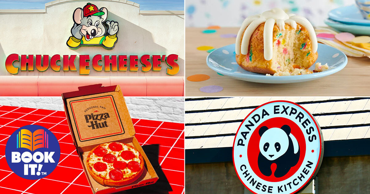Food chains are offering summer reading reward freebies for kids