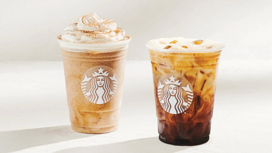 Starbucks iced coffee drinks