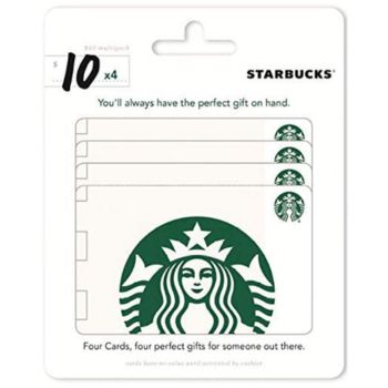 starbucks gift cards