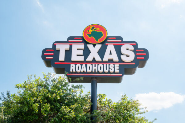 Texas Roadhouse sign Austin