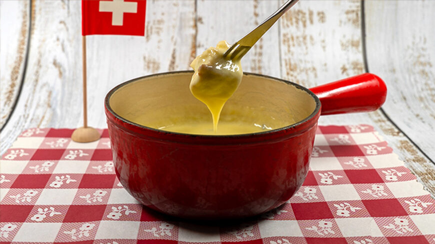 A pot of fondue at The Matterhorn in San Francisco.