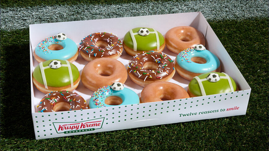 Krispy Kreme's Match Day Dozen