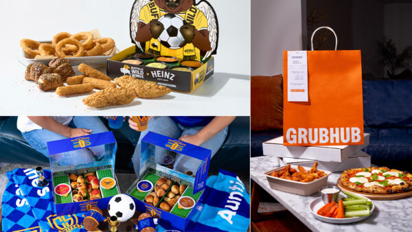 Buffalo Wild Wings, Auntie Anne's and Grubhub.