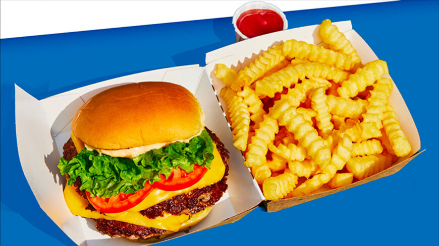 Shake Shack's cheeseburger and fries