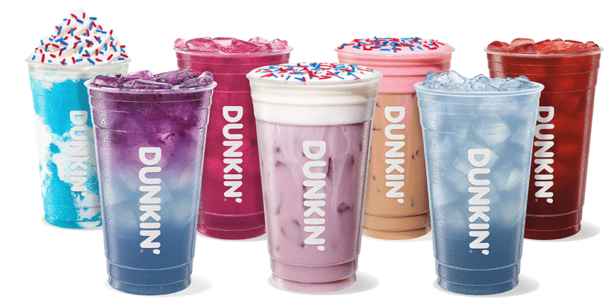Dunkin Fourth of July Menu