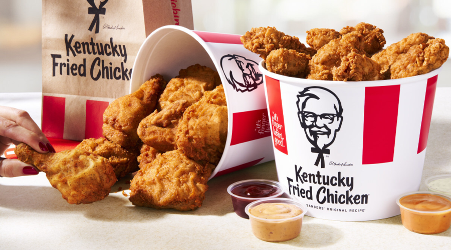 KFC bucket 2025