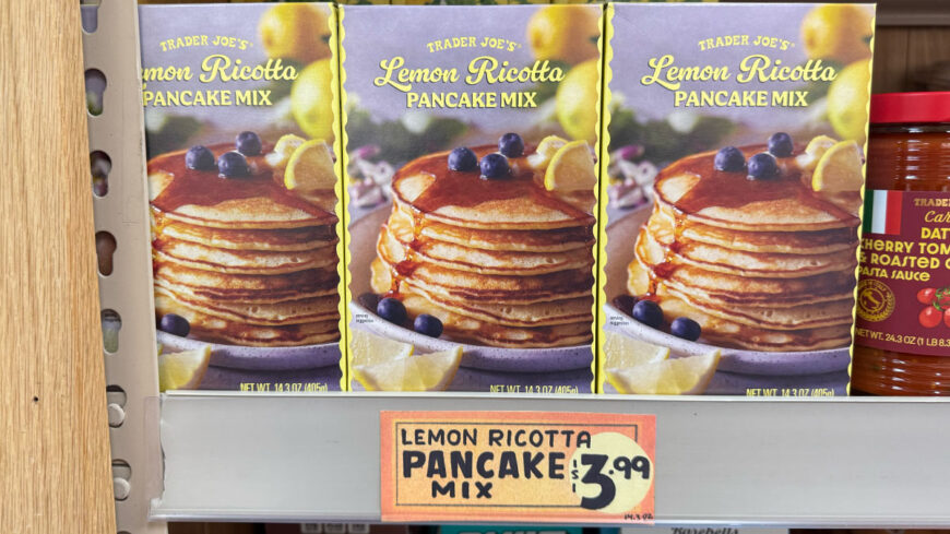 Trader Joe's Lemon Ricotta Pancake Mix
