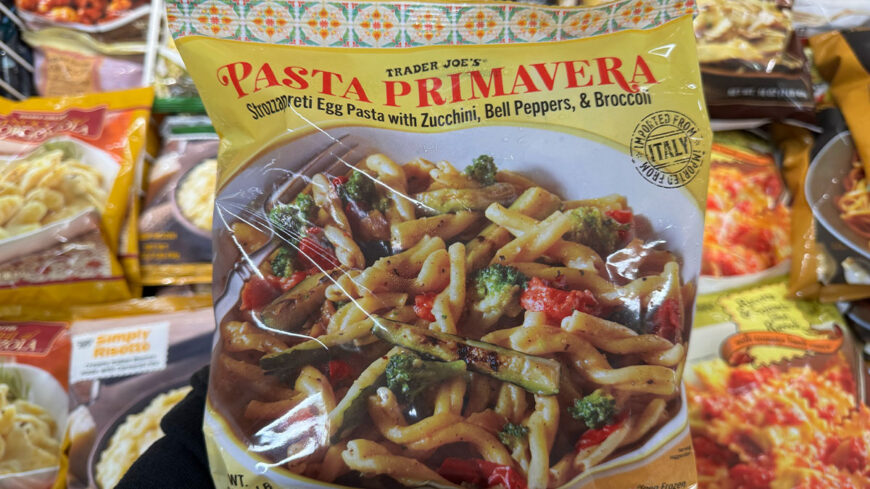 Trader Joe's Pasta Primavera.