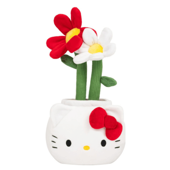 Hello Kitty head plush plant