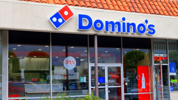 Domino's facade