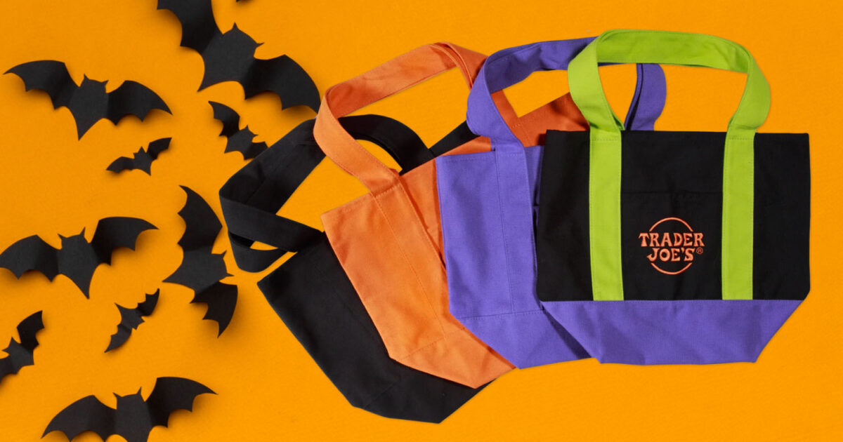 Trader Joe's unveils $3 Halloween Mini Totes