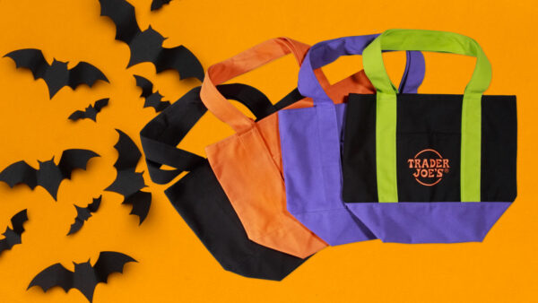 Trader Joe's Halloween mini totes