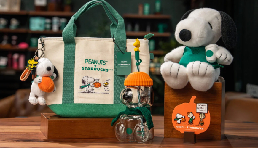 Snoopy plush, Snoopy tote bag, Snoopy glass cup
