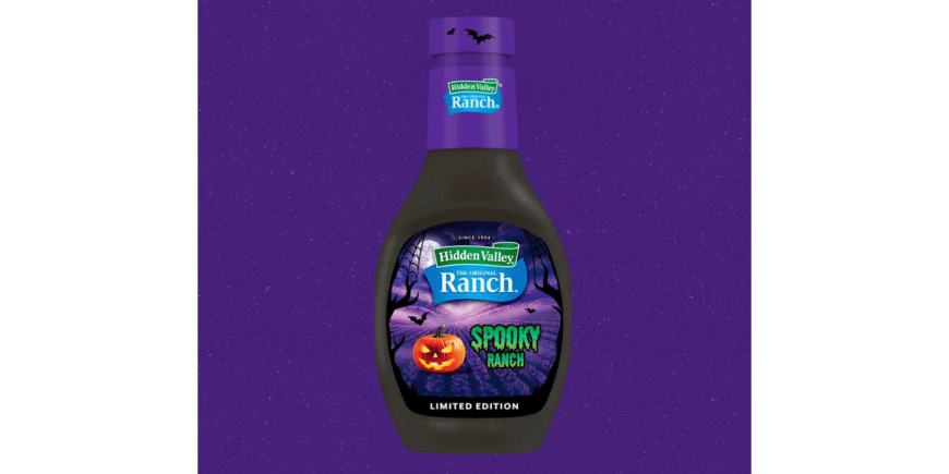 Black Hidden Valley Ranch dressing bottle