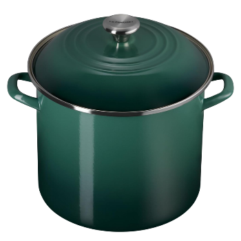 Le Creuset Enamel on Steel Traditional Stockpot, 12 qt., Artichaut
