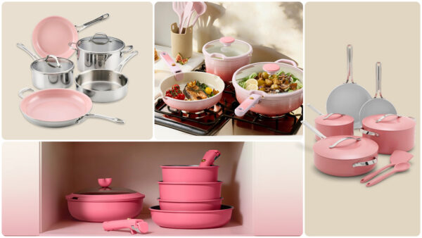 Pink cookware is having a moment