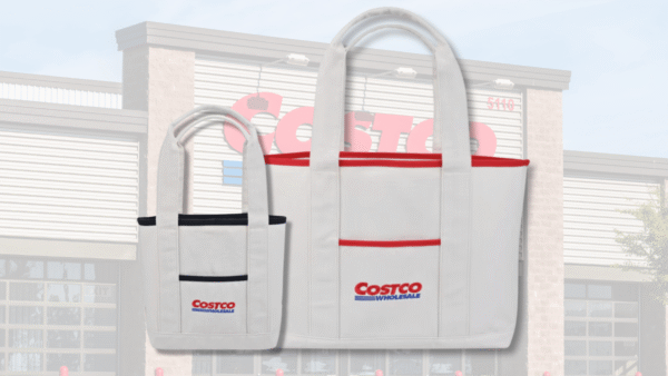 Costco mini tote bags
