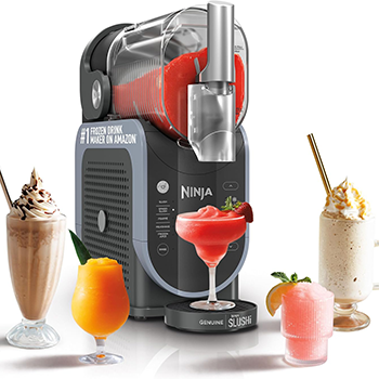 Ninja slushi maker with drinks